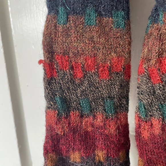 Norm Thompson Vintage Alpaca Wool Grandpa Pullover Sweater Retro 80's Cosby MD - Picture 4 of 15